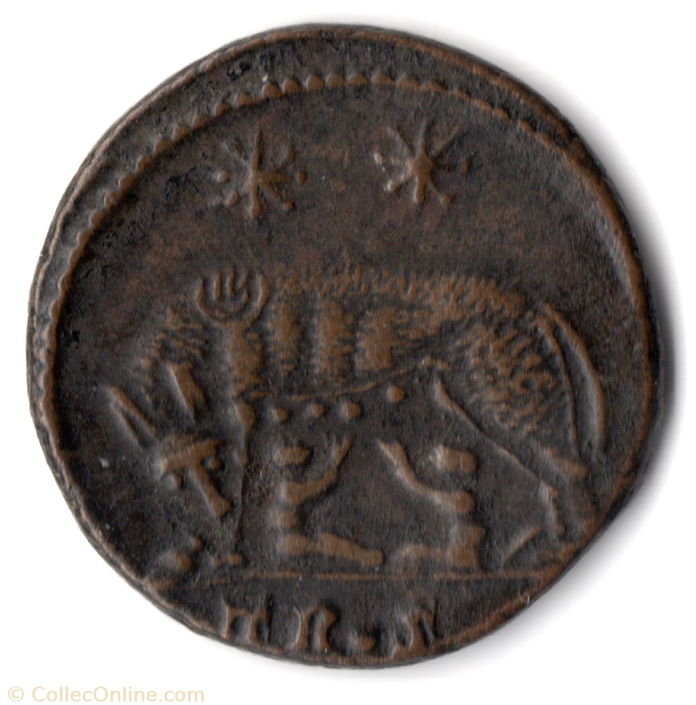 NUMMUS - Trèves monnaie antique av jc a ap romaine republicaine imperiale nummus treves