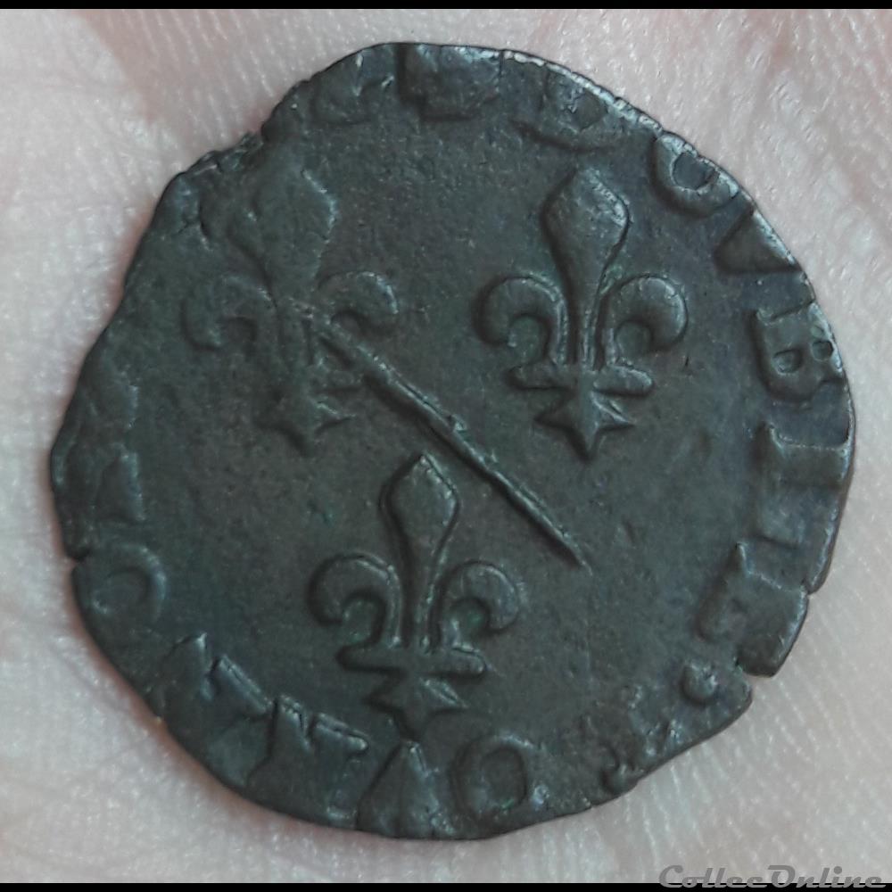 monnaie france feodale louis ii de bourbon montpensier 1560 1582 double tournois