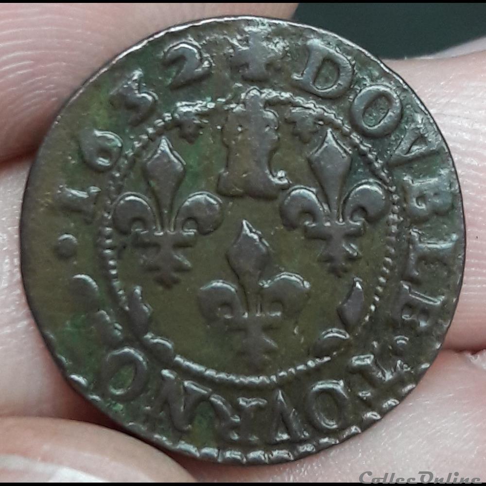 FREDERIC-MAURICE de la Tour d'Auvergne 1623-1642 monnaie france feodale frederic maurice de la tour auvergne 1623 1642