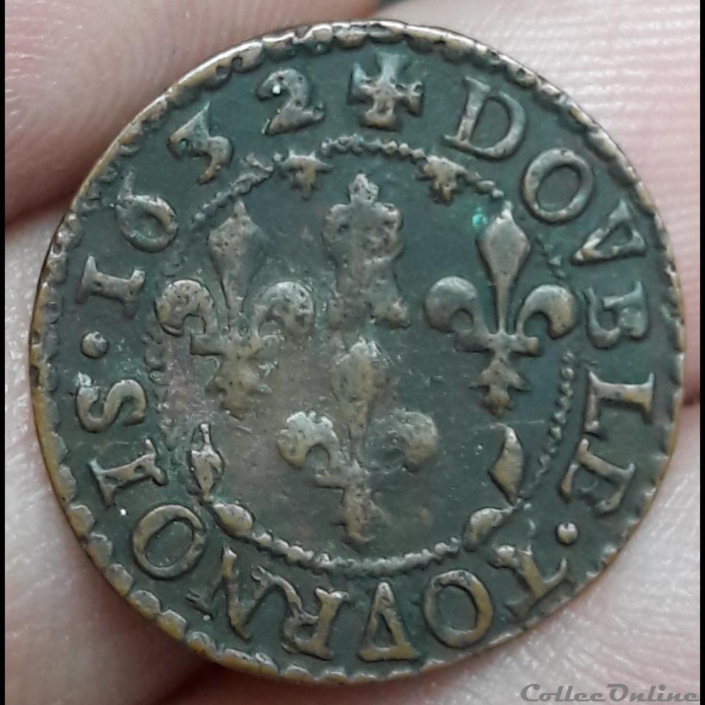 FREDERIC-MAURICE de la Tour d'Auvergne 1623-1642 monnaie france feodale frederic maurice de la tour auvergne 1623 1642