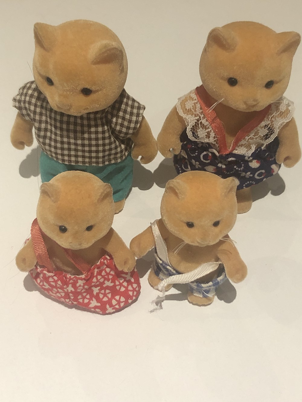 Chats roux (vieux) figurines animaux chats roux vieux