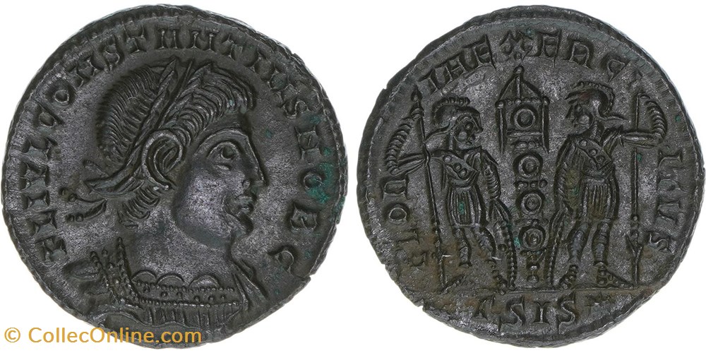 Costanzo II, follis monete antico dal al romani imperiali e repubblicani costanzo ii follis