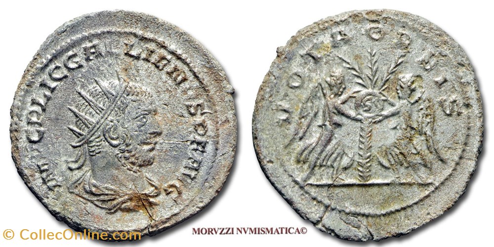 monete antico dal romani imperiali repubblicani gallieno antoniniano
