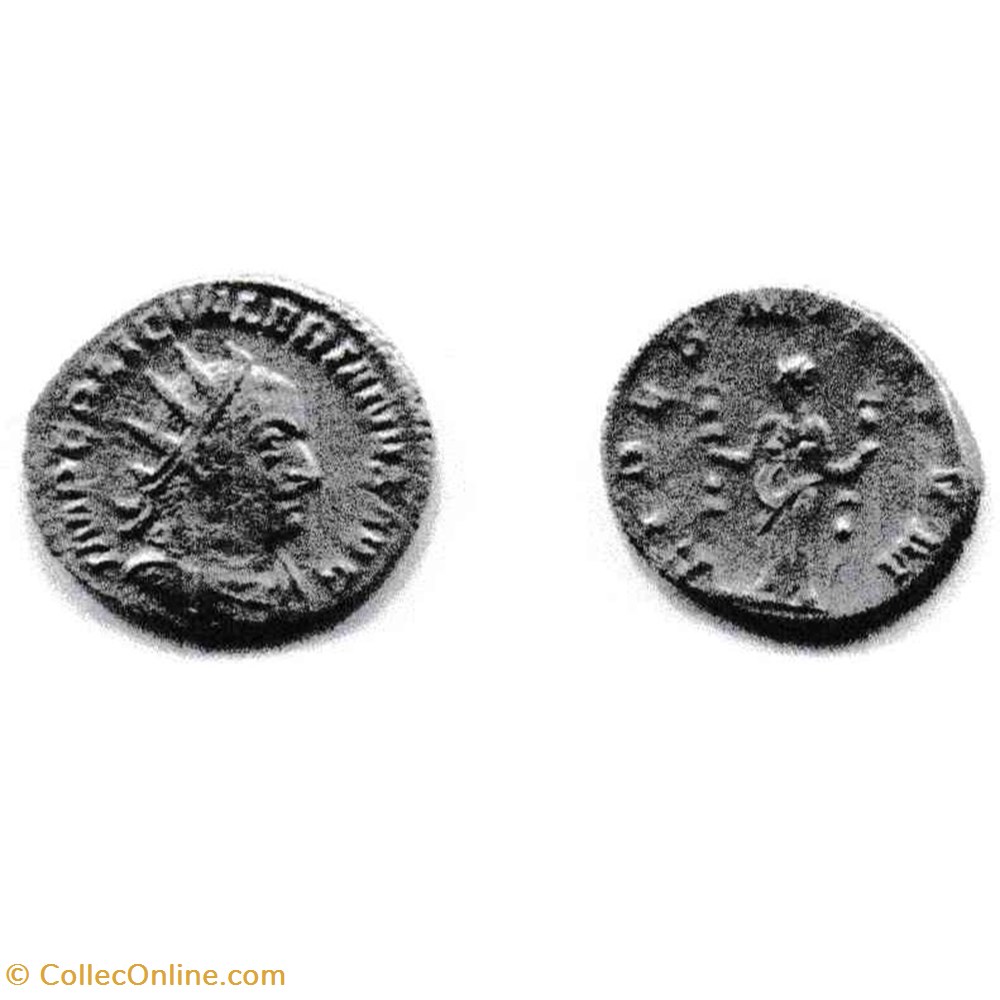monete antico dal romani imperiali repubblicani valeriano antoniniano