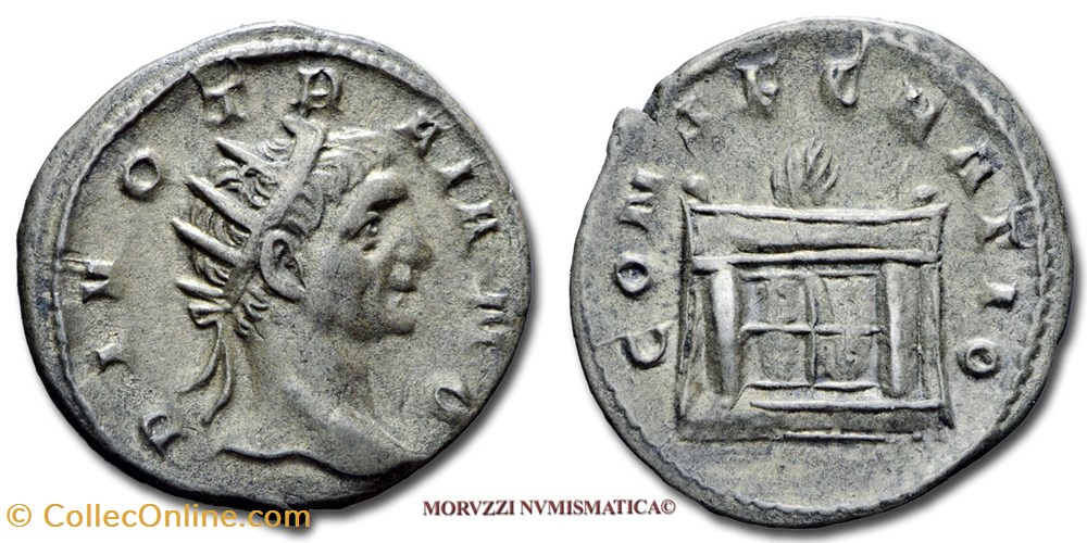 Decio per Traiano, antoniniano monete antico dal al romani imperiali repubblicani decio per traiano antoniniano