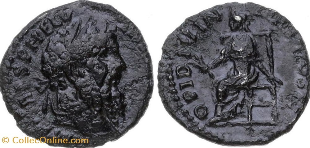 Pertinace, denario monete antico dal al romani imperiali repubblicani pertinace denario