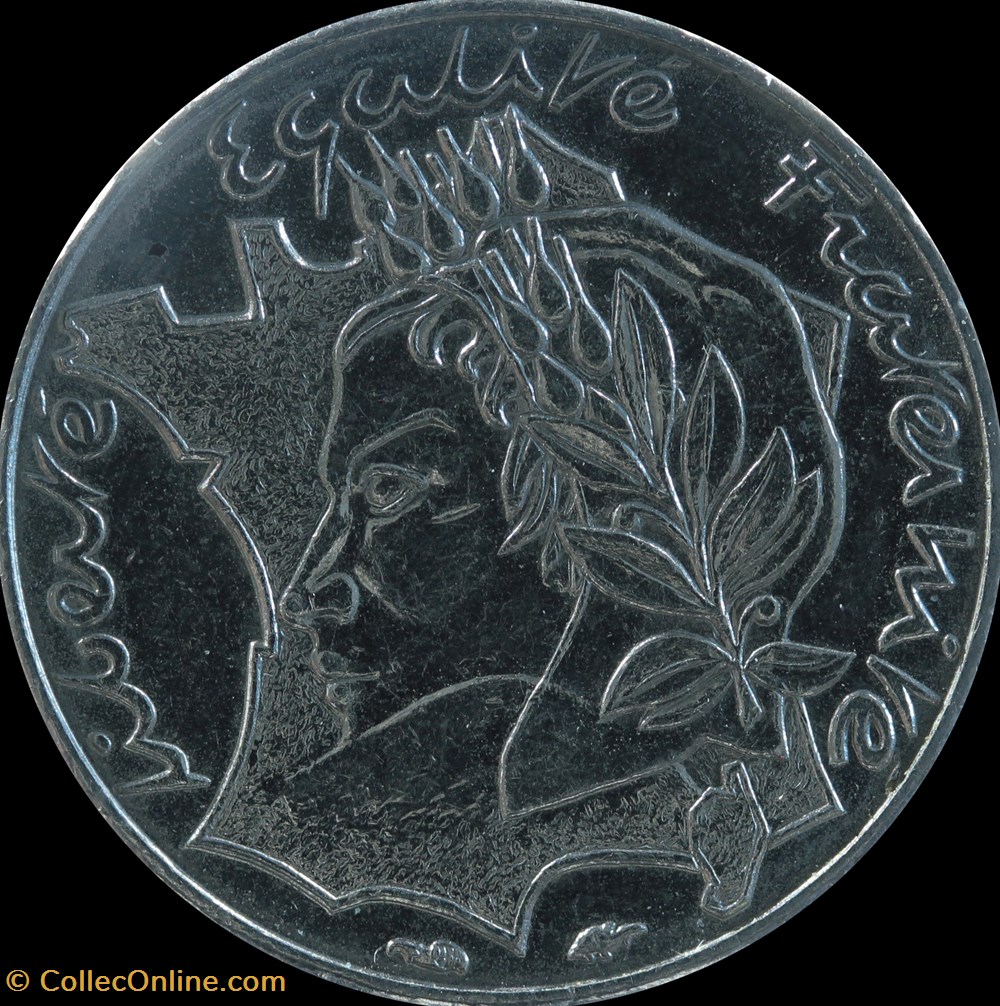 Dix Francs Jimenez monnaies monde france dix francs jimenez