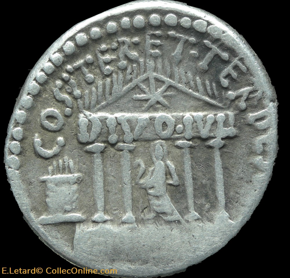 Octave - Denier monnaies antiques romaines imperiales et republicaines octave denier
