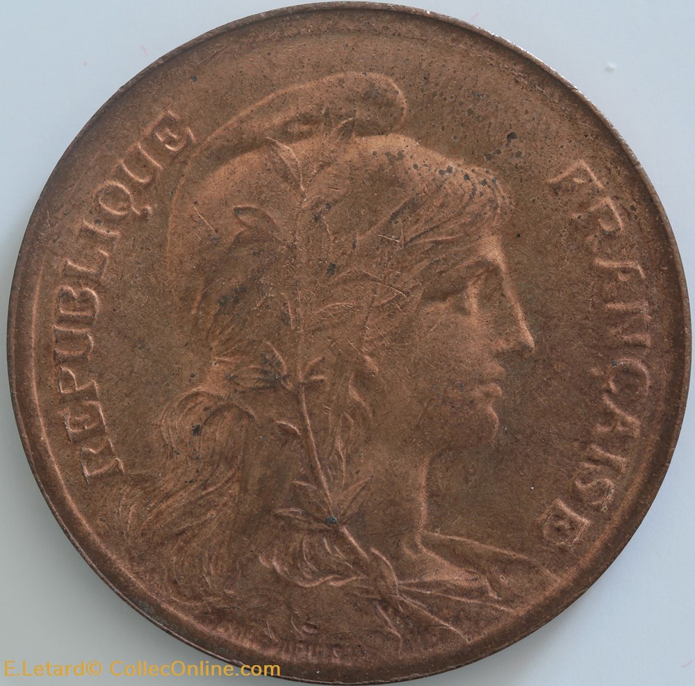 monnaies monde france dix centimes dupuis