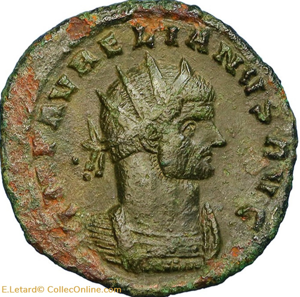 Aurelien - Antoninien monnaies antiques romaines imperiales et republicaines aurelien antoninien