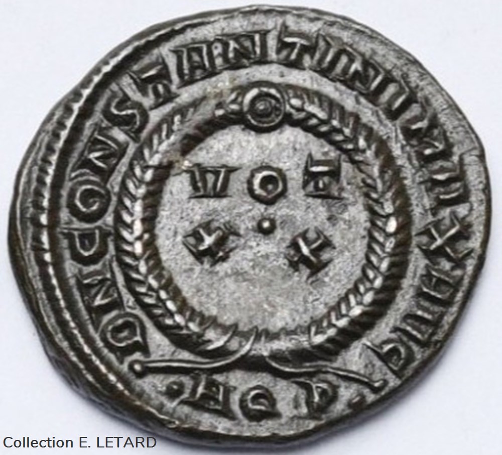 monnaies antiques romaines imperiales et republicaines constantin 1er follis