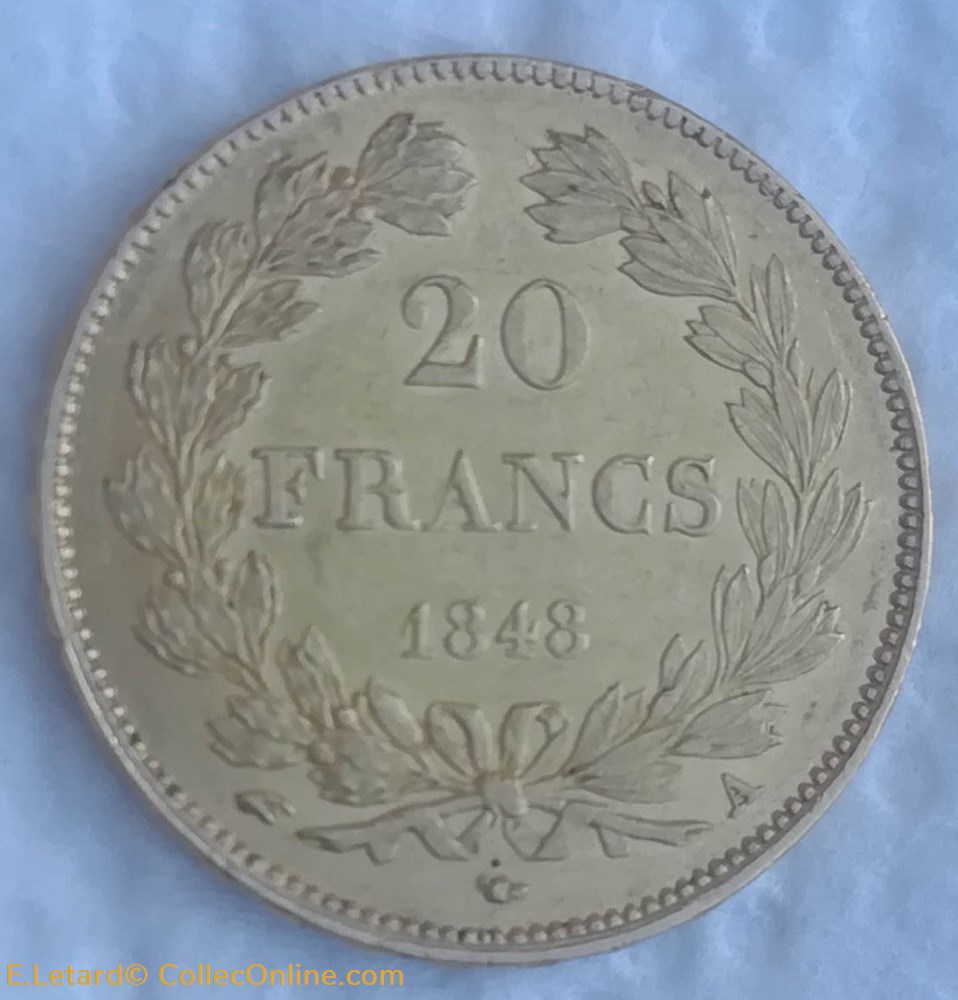 Louis-Philippe 1er - 20 Francs - 1841 A monnaies monde france louis philippe 1er 20 francs 1841 a