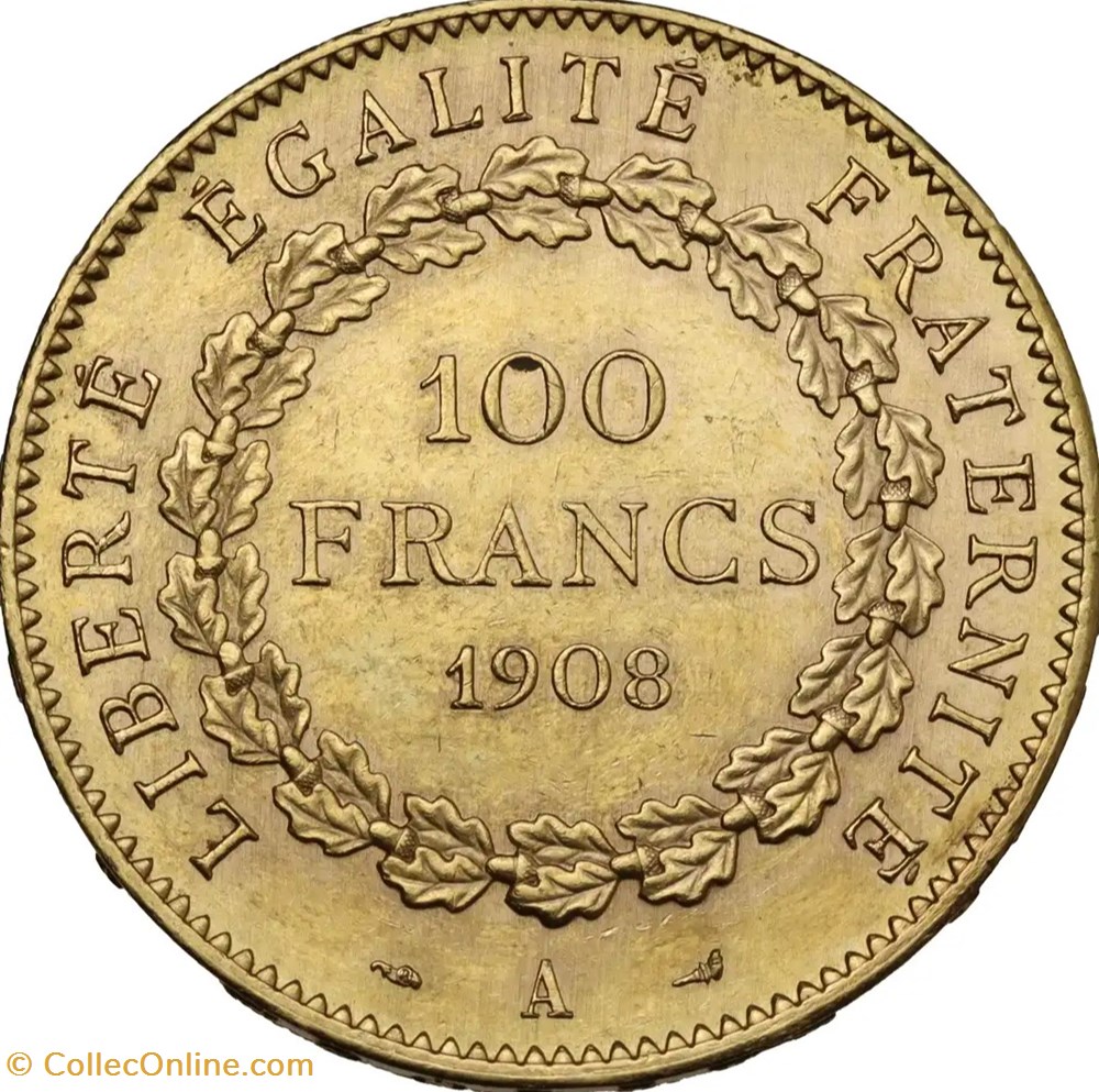 IIIème République - 100 Francs - Tranche "Liberté" monnaies monde france iiieme republique 100 francs tranche liberte