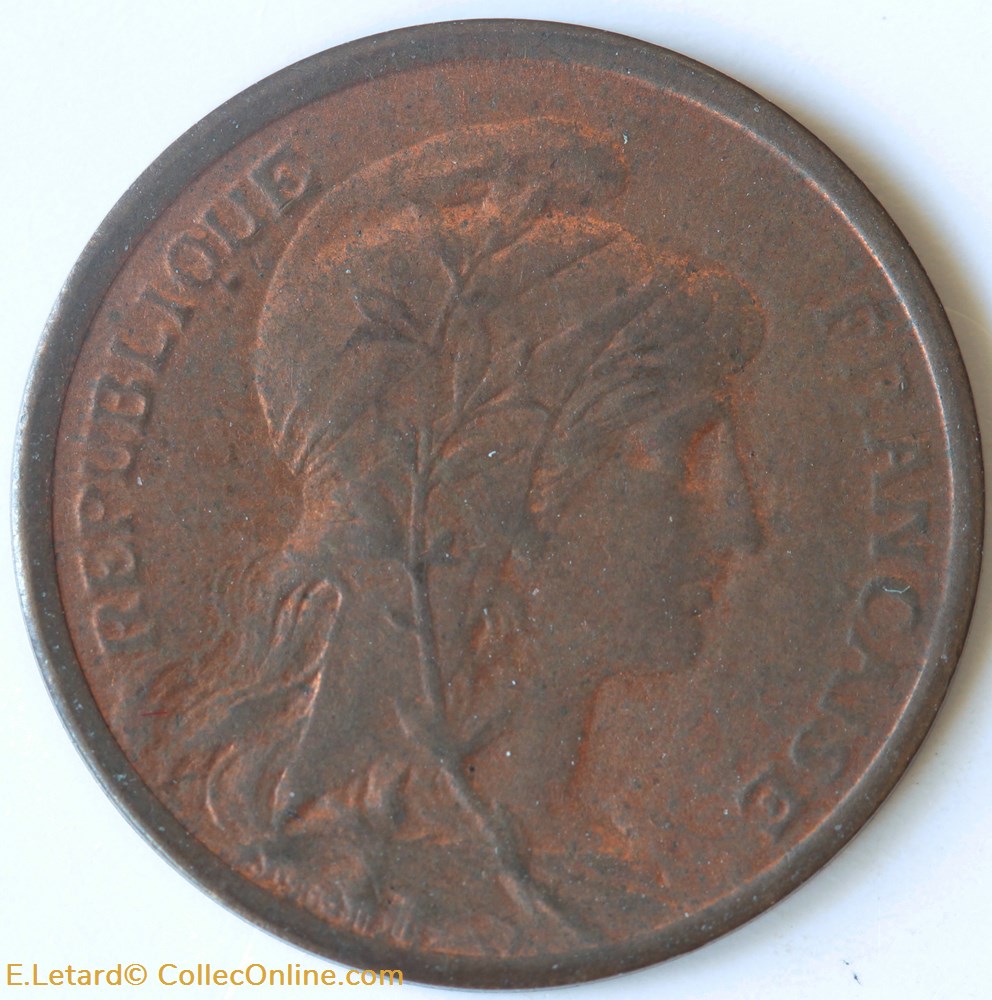 Un Centime Dupuis monnaies monde france un centime dupuis