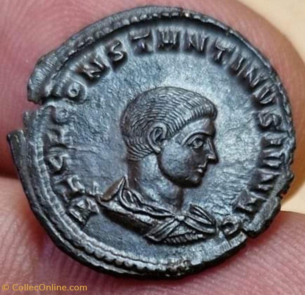 Constantin II - Follis monnaies antiques romaines imperiales et republicaines constantin ii follis