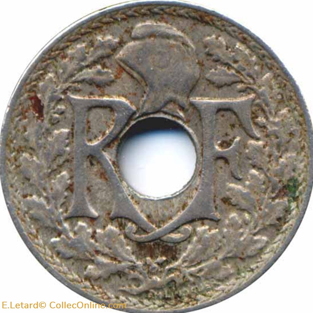 Cinq Centimes Lindauer grand module monnaies monde france cinq centimes lindauer grand module