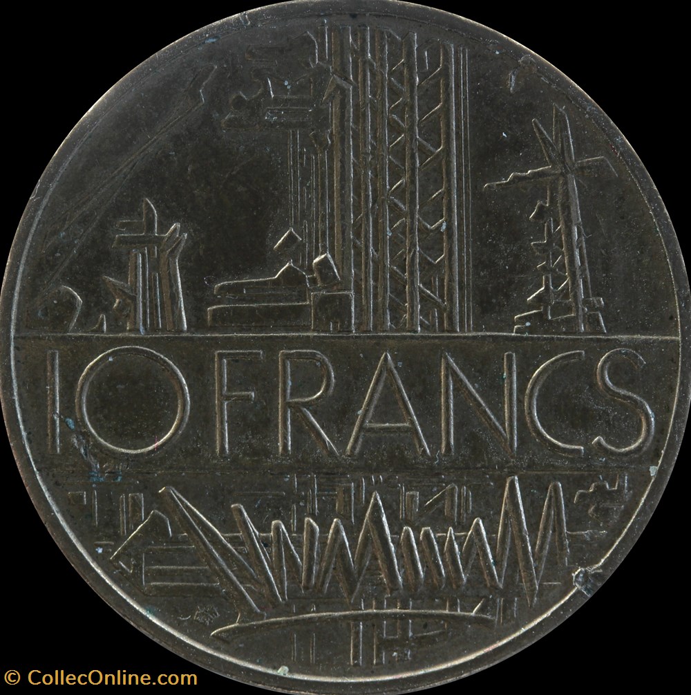 Dix Francs Mathieu monnaies monde france dix francs mathieu