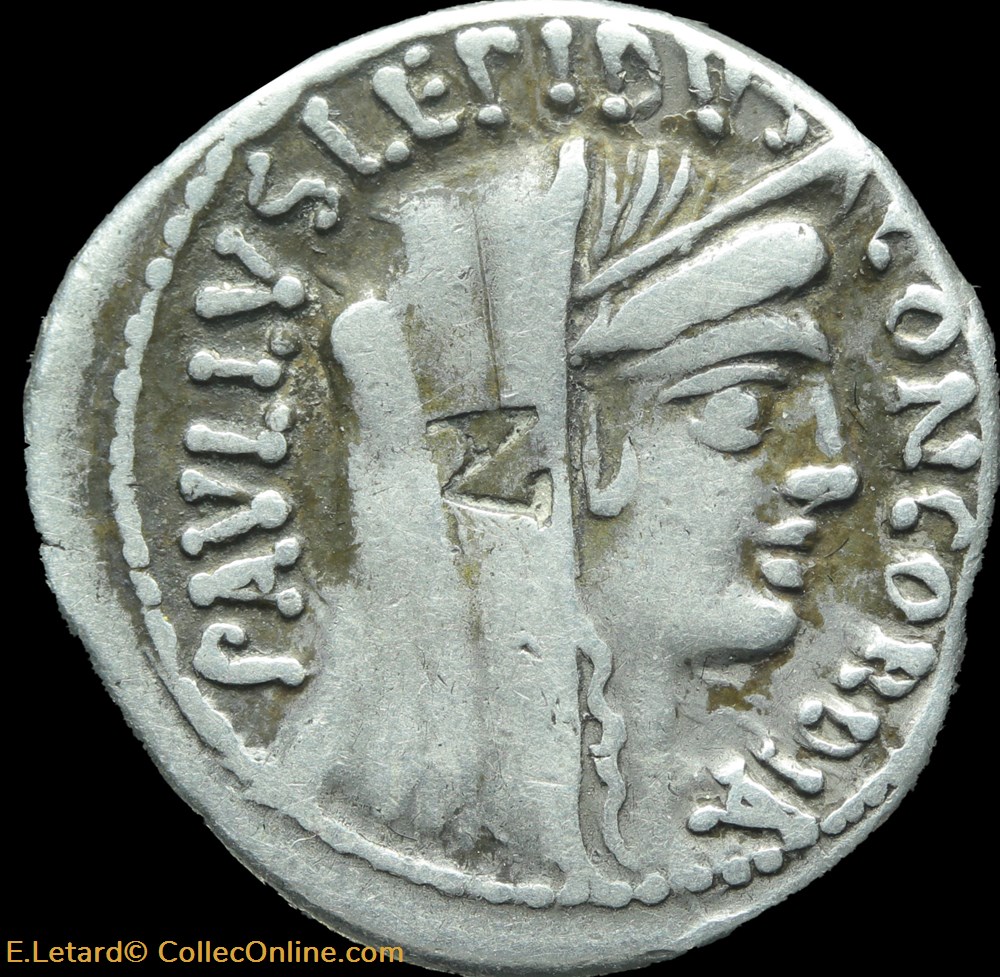 Aemilia - Denier monnaies antiques romaines imperiales et republicaines aemilia denier