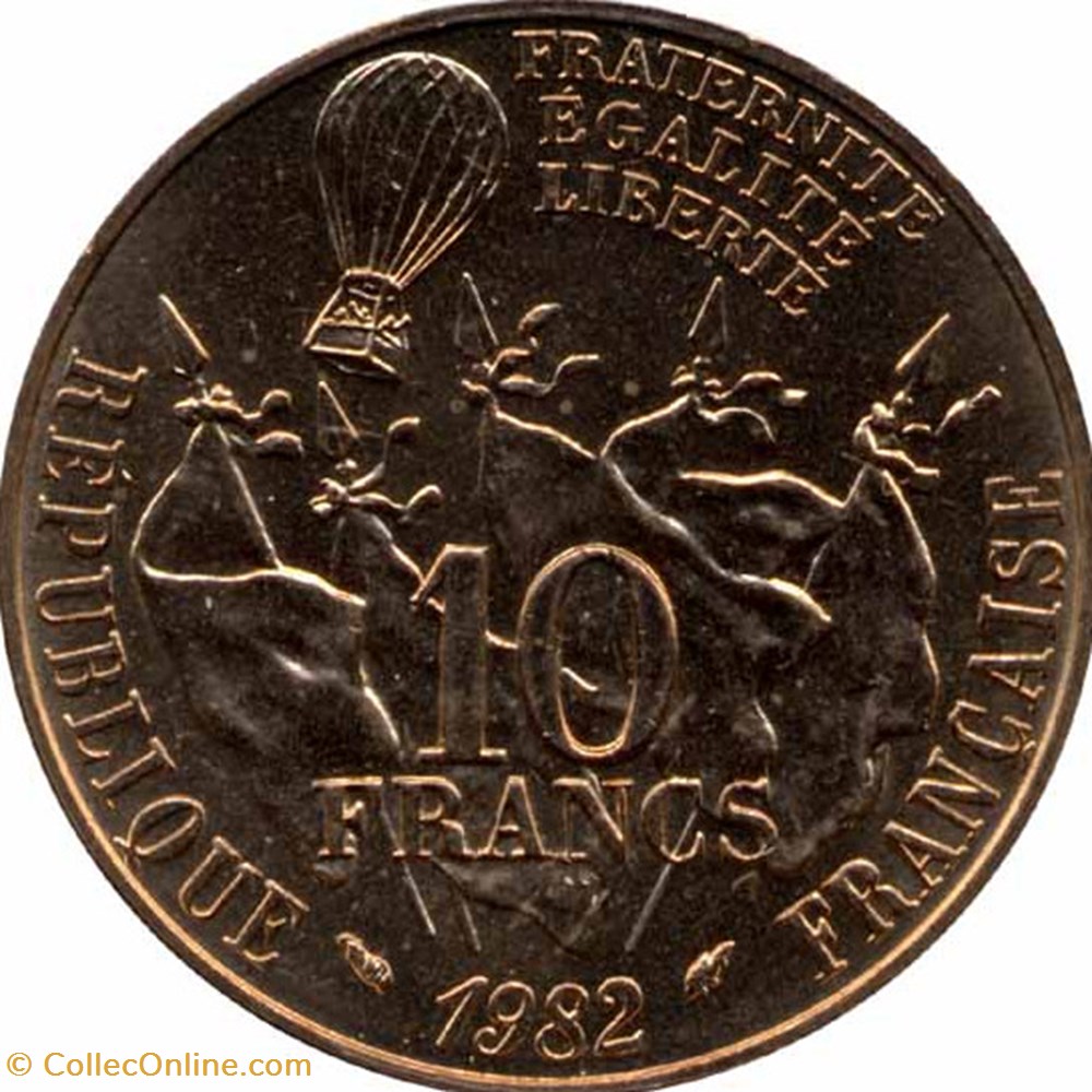 Dix Francs Gambetta monnaies monde france dix francs gambetta