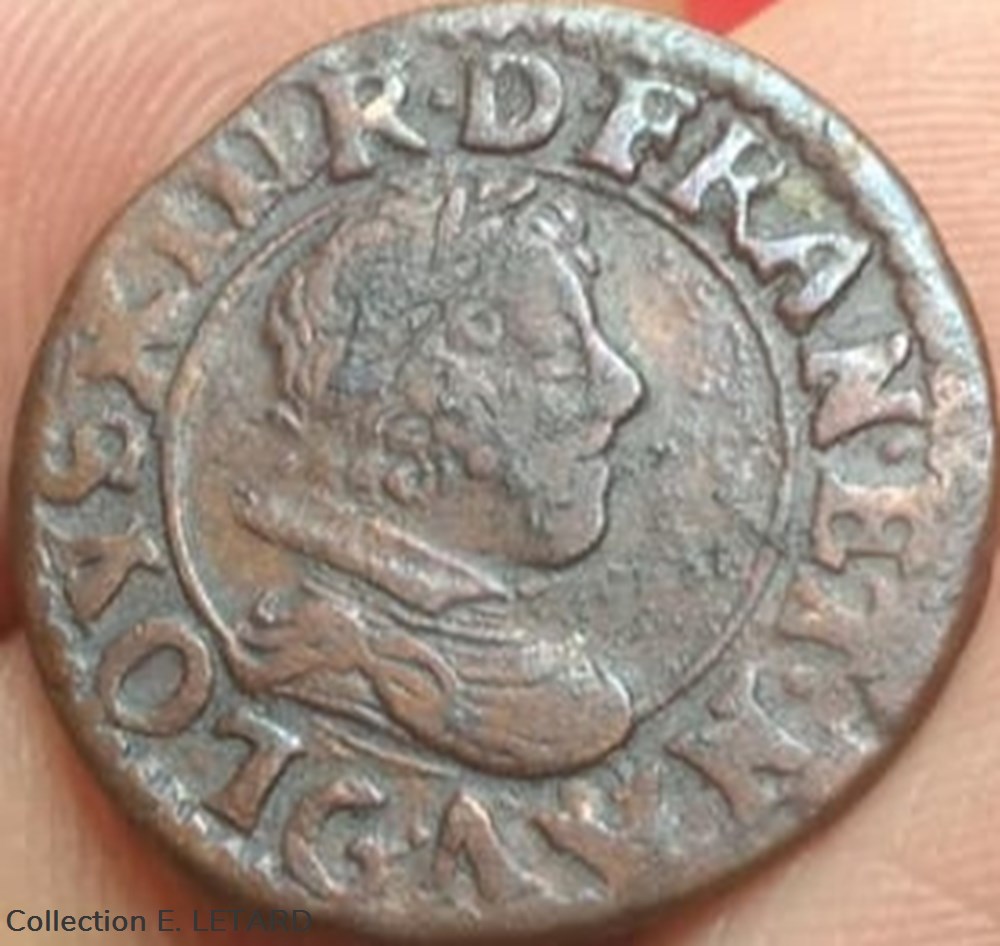 monnaies europe medievale a france royales double tournois 1626 g
