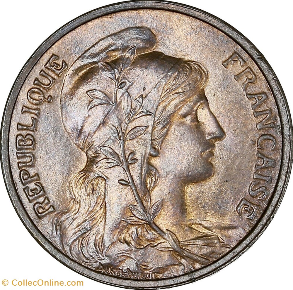 Cinq Centimes Dupuis monnaies monde france cinq centimes dupuis