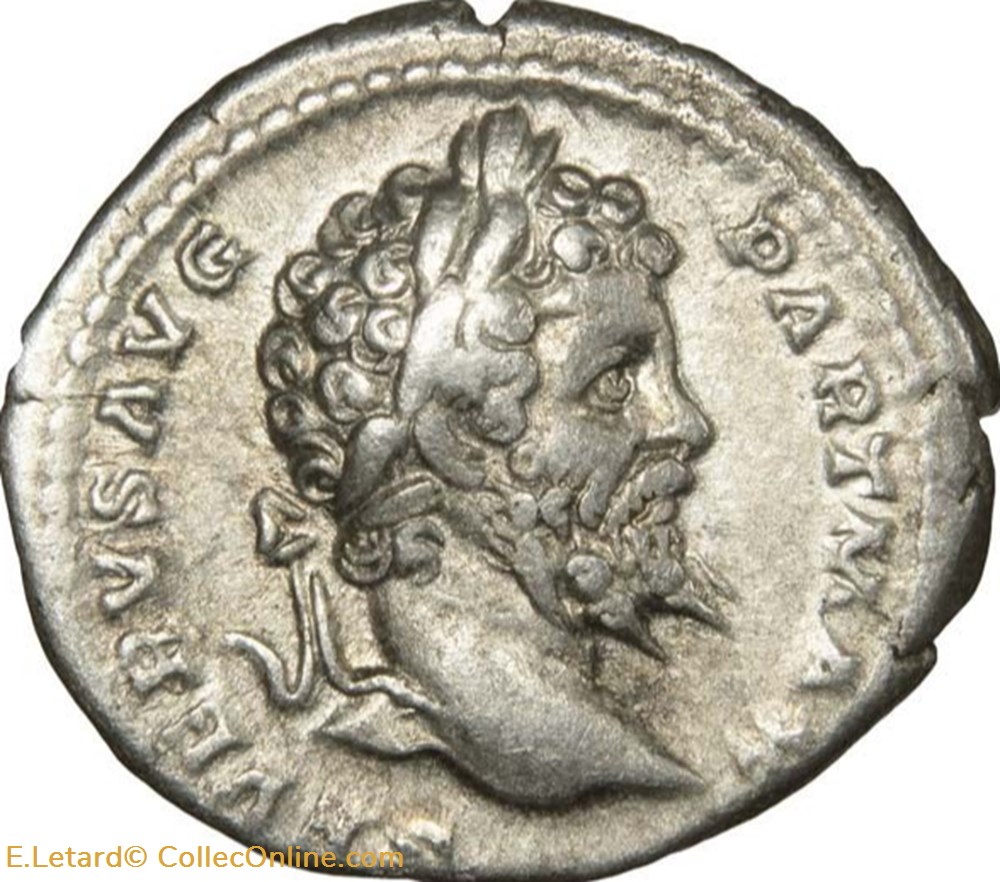monnaies antiques a romaines imperiales et republicaines septime severe denier