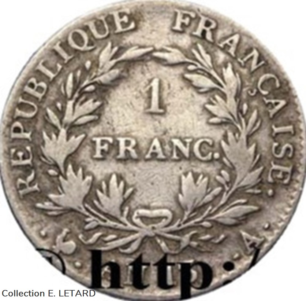 1 Franc An 13 A monnaies monde france 1 franc an 13 a