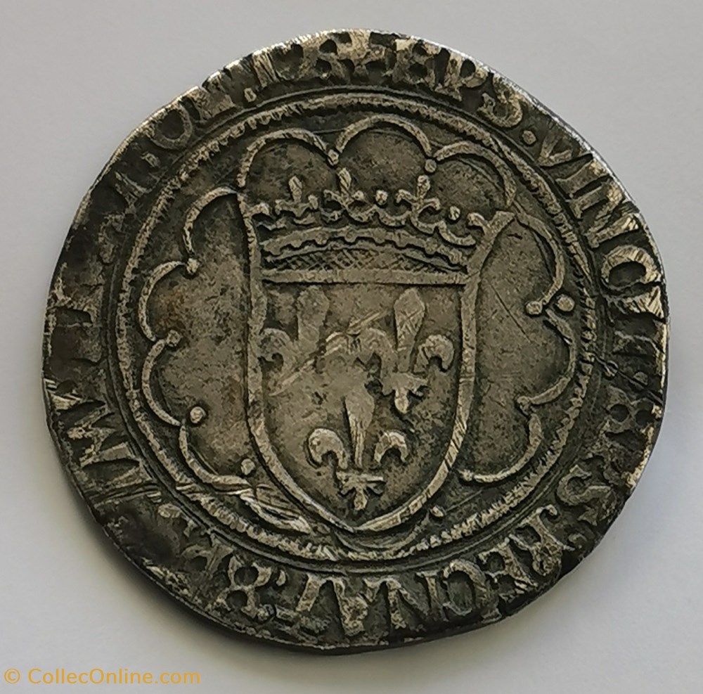 François Ier - Teston type 1 monnaies europe medievale france royales francois ier teston type 1