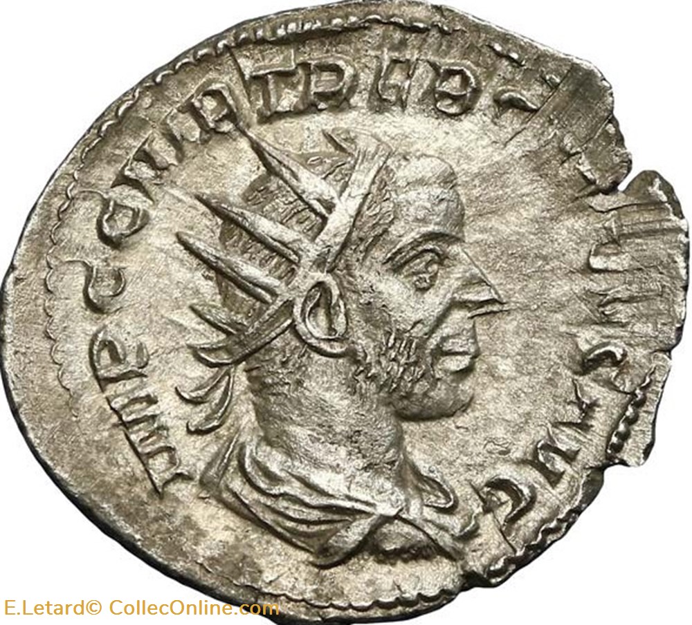 monnaies antiques romaines imperiales et republicaines trebonien antoninien