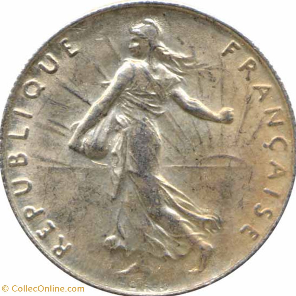 Cinquante Centimes Semeuse monnaies monde france cinquante centimes semeuse