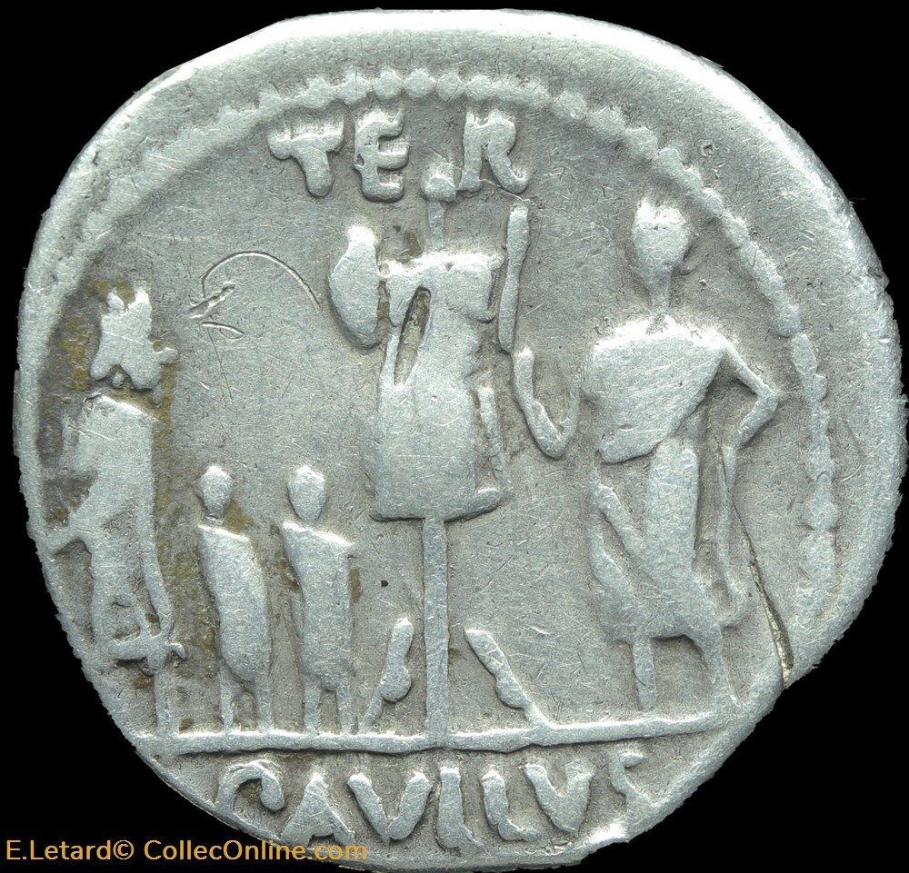 Aemilia - Denier monnaies antiques romaines imperiales et republicaines aemilia denier