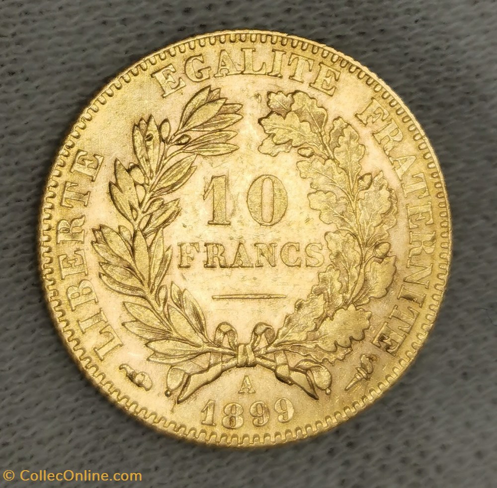 IIIème République - 10 francs Cérès monnaies monde france iiieme republique 10 francs ceres