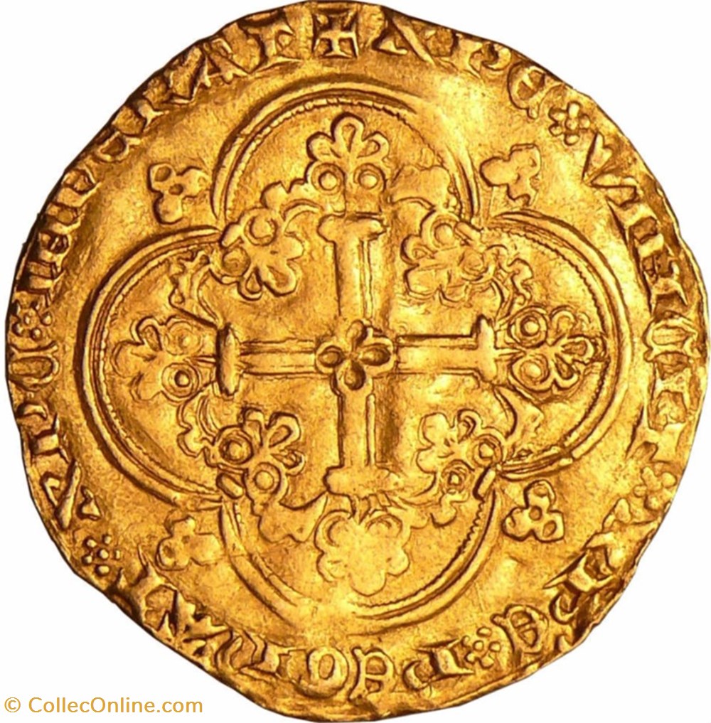 Franc à cheval monnaies europe medievale france royales franc a cheval