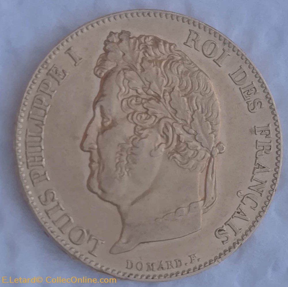 Louis-Philippe 1er - 20 Francs - 1841 A monnaies monde france louis philippe 1er 20 francs 1841 a