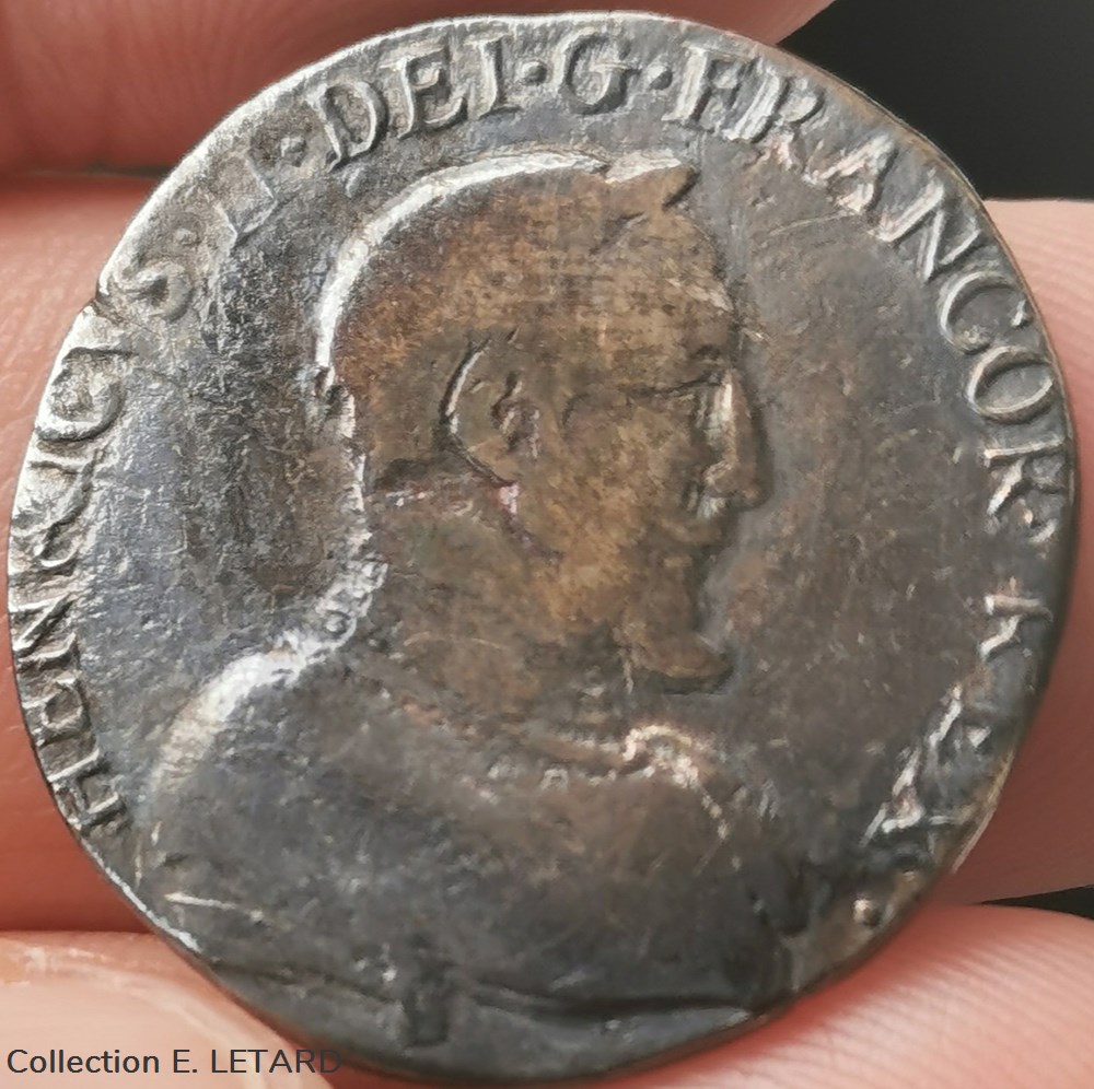 Teston 1555 G monnaies europe medievale a france royales teston 1555 g