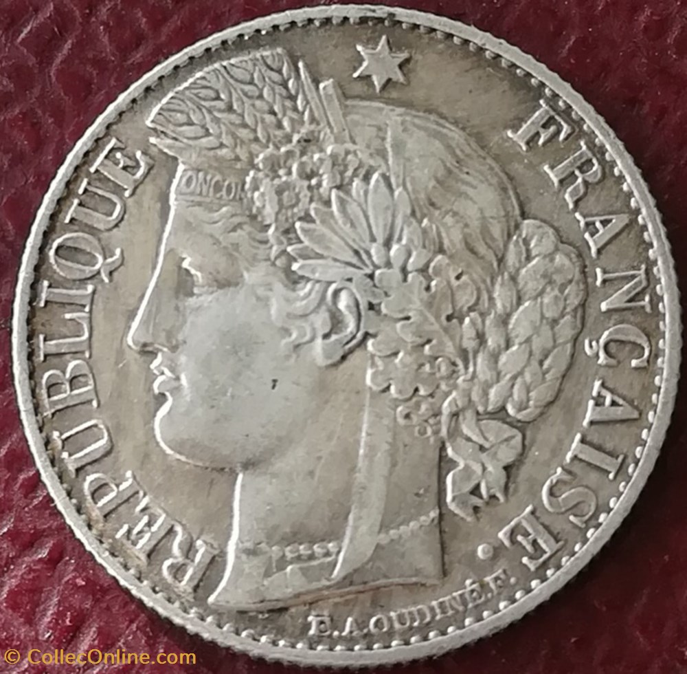 monnaies monde france cinquante centimes ceres