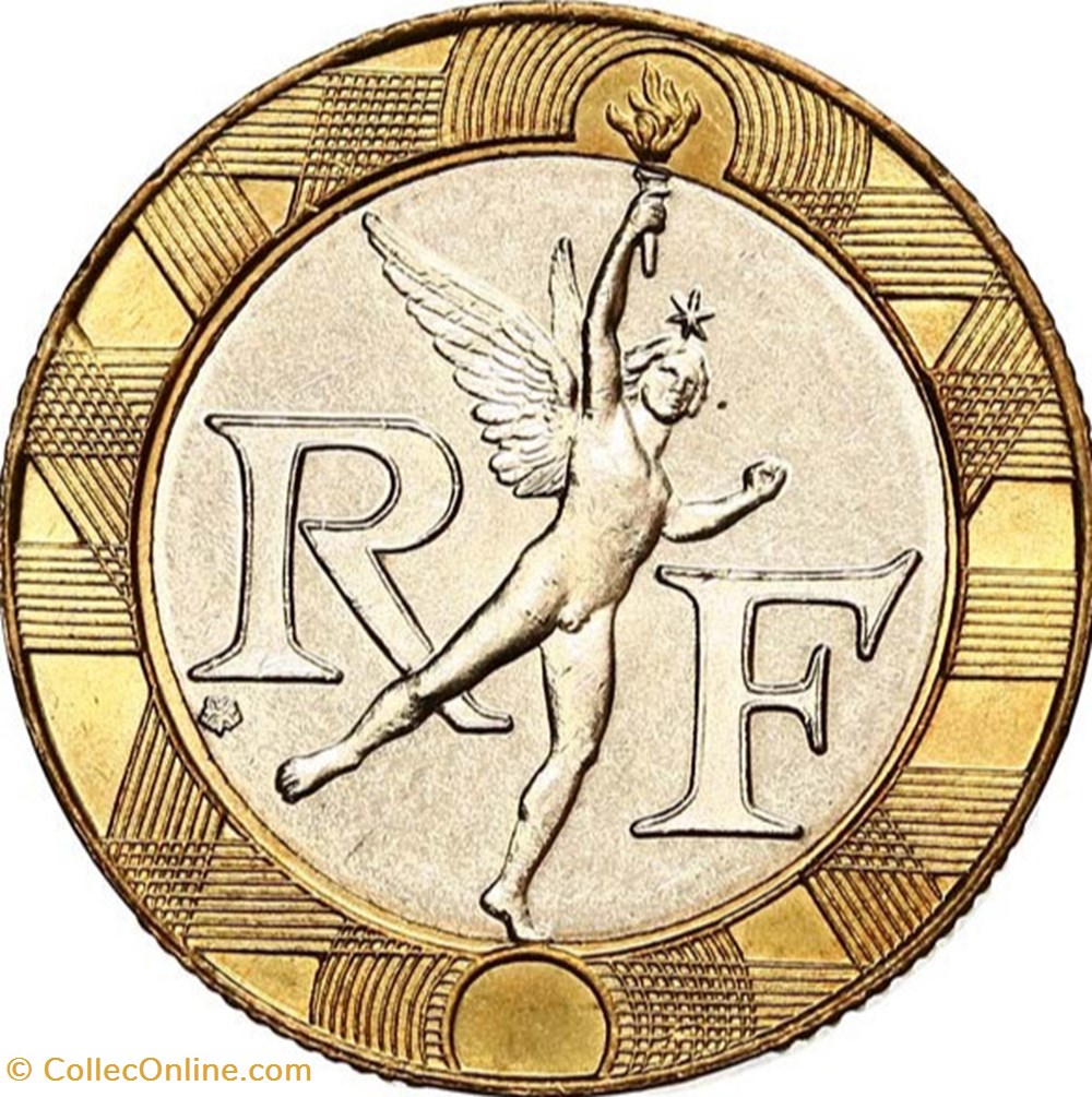 Dix Francs Génie de la Bastille monnaies monde france dix francs genie de la bastille