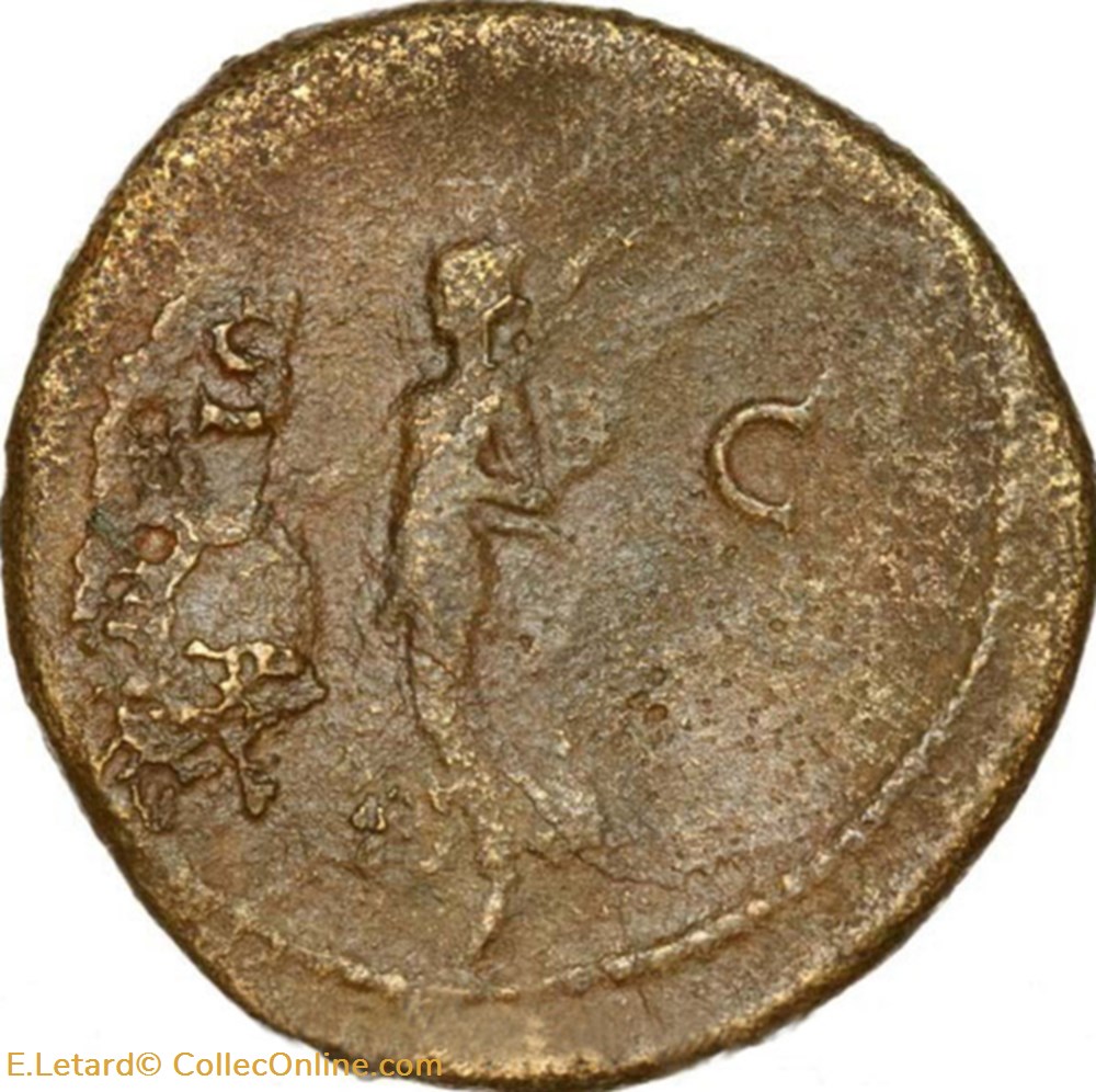 Vespasien - As monnaies antiques romaines imperiales et republicaines vespasien as