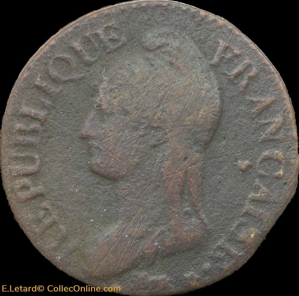 monnaies monde france cinq centimes an 5 r