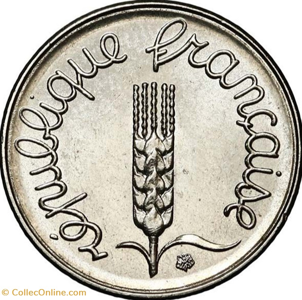 monnaies monde france un centime epi