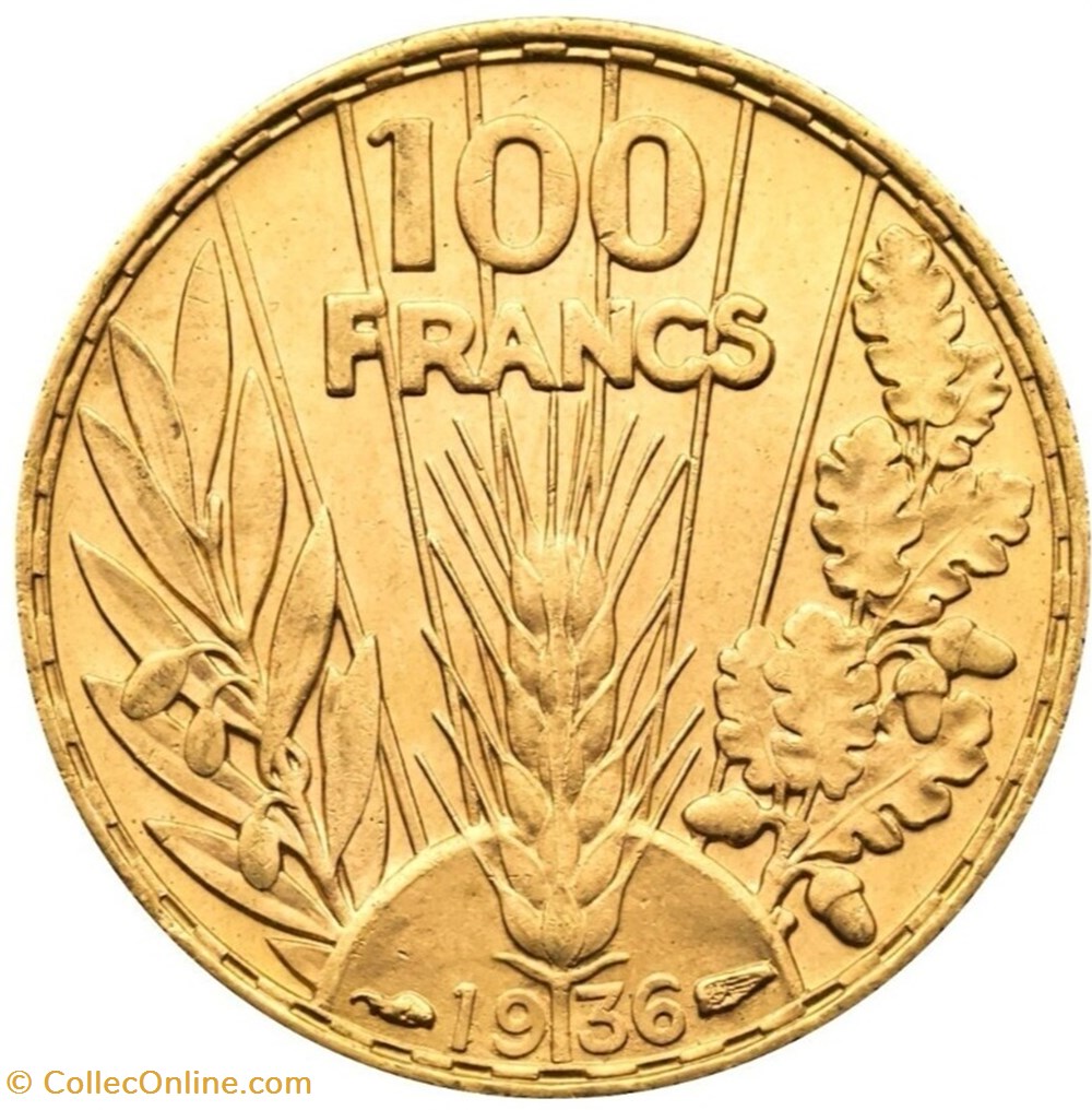 IIIème République - 100 Francs - Bazor monnaies monde france iiieme republique 100 francs bazor