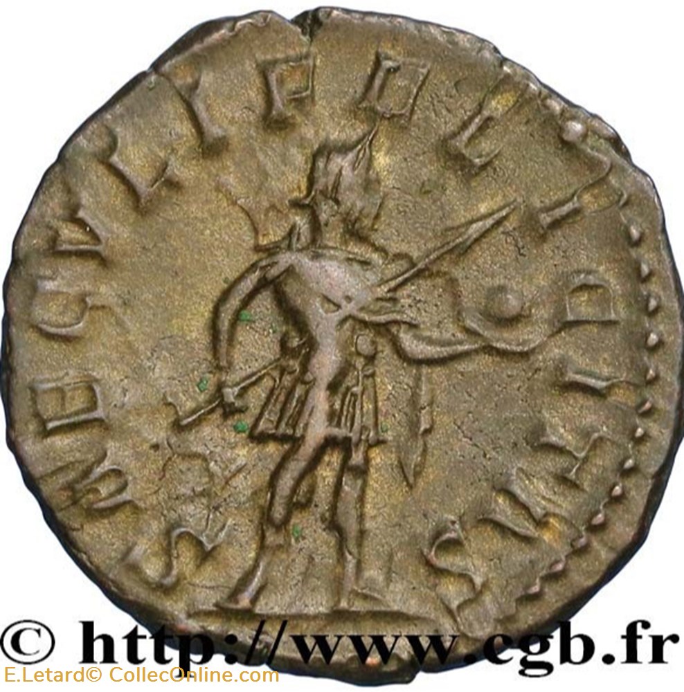 Postume - Antoninien monnaies antiques romaines imperiales et republicaines postume antoninien