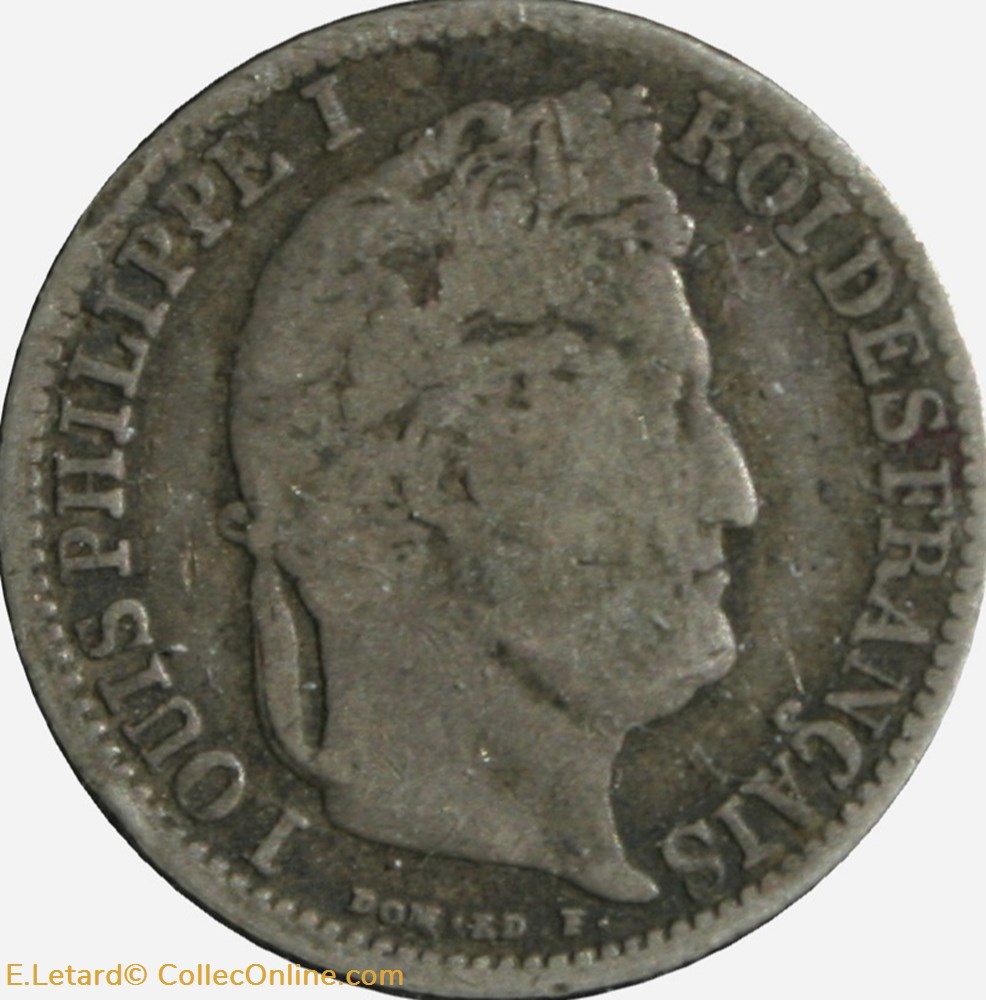Louis-Philippe 1er - 1/2 Franc - 1840 B monnaies monde france louis philippe 1er 1 2 franc 1840 b