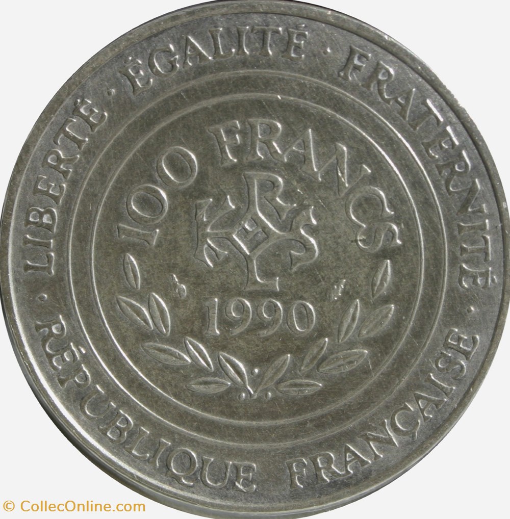 monnaies monde france cent francs clovis