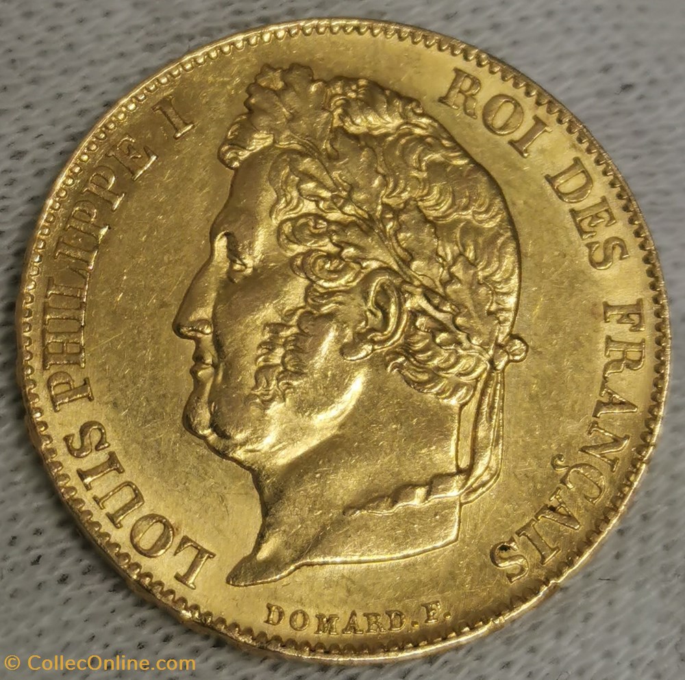 Louis-Philippe - 20 Francs - Domard monnaies monde france louis philippe 20 francs domard