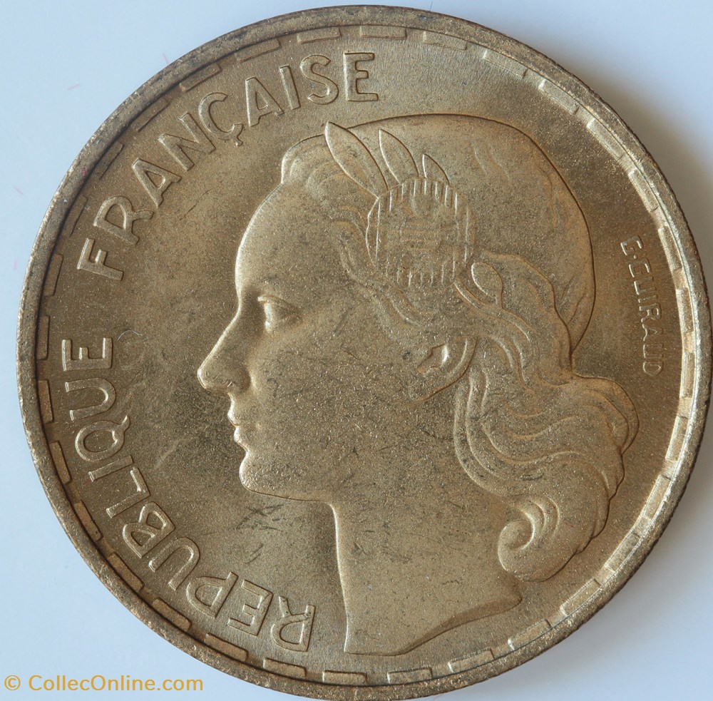 Cinquante Francs Guiraud monnaies monde france cinquante francs guiraud