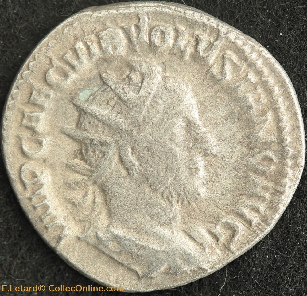 monnaies antiques romaines imperiales et republicaines volusien antoninien