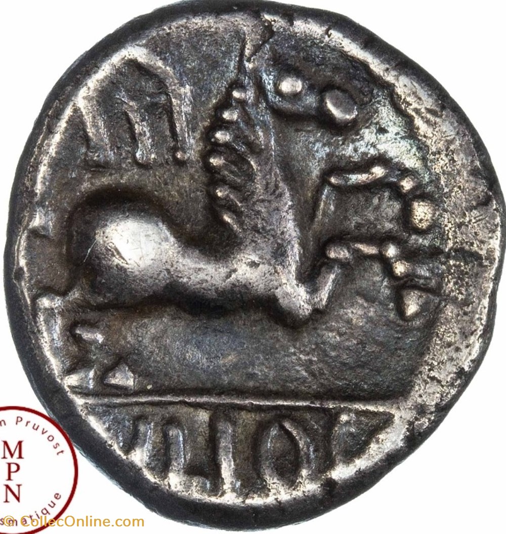 Pictons - Denier DVRAT IVLIOS monnaies antiques celtes pictons denier dvrat ivlios