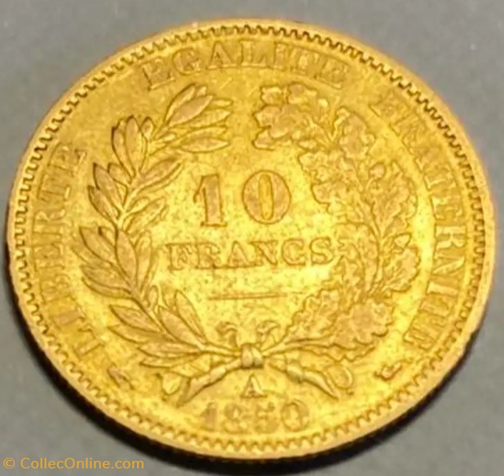 Seconde République - 10 Francs Cérès monnaies monde france seconde republique 10 francs ceres