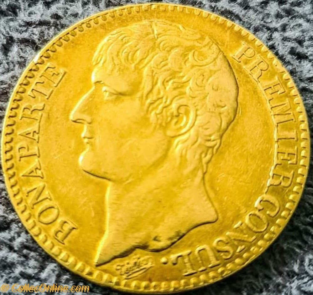 40 francs - An 12 A monnaies monde france 40 francs an 12 a